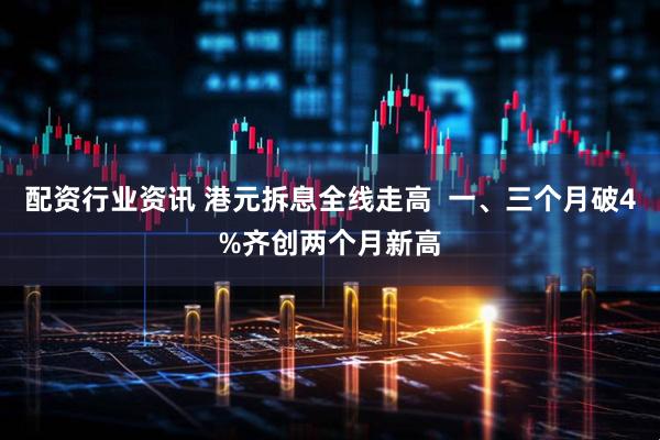 配资行业资讯 港元拆息全线走高  一、三个月破4%齐创两个月新高