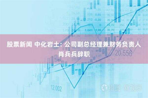 股票新闻 中化岩土: 公司副总经理兼财务负责人肖兵兵辞职