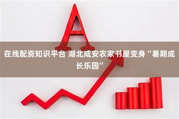 在线配资知识平台 湖北咸安农家书屋变身“暑期成长乐园”